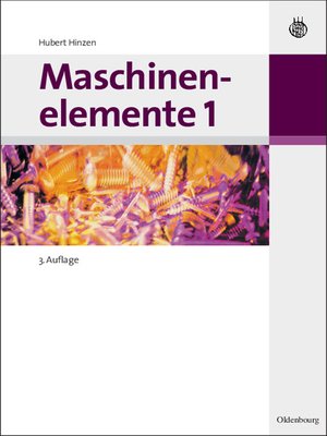 cover image of Maschinenelemente 1